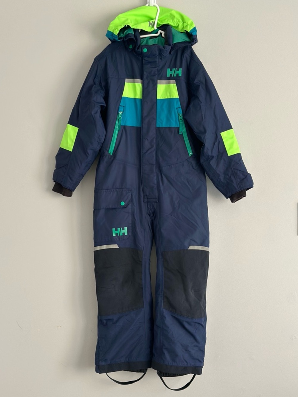 Helly Hansen Kids One Piece Insulated Snowsuit Size 7